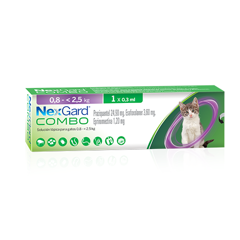 NexGard Combo for Smaller Cats 